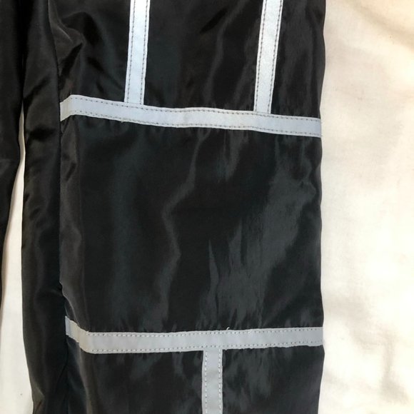 Black Reflective Streetwear Joggers - Picture 4 of 8